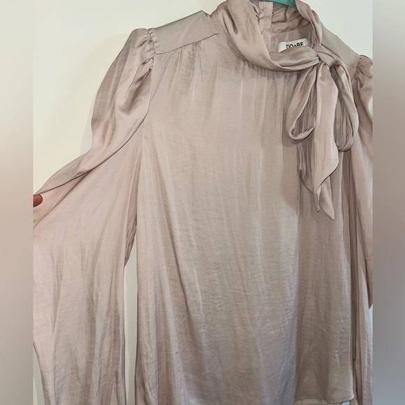 Do+Be tie neck puff sleeve blouse - Picture 4 of 6